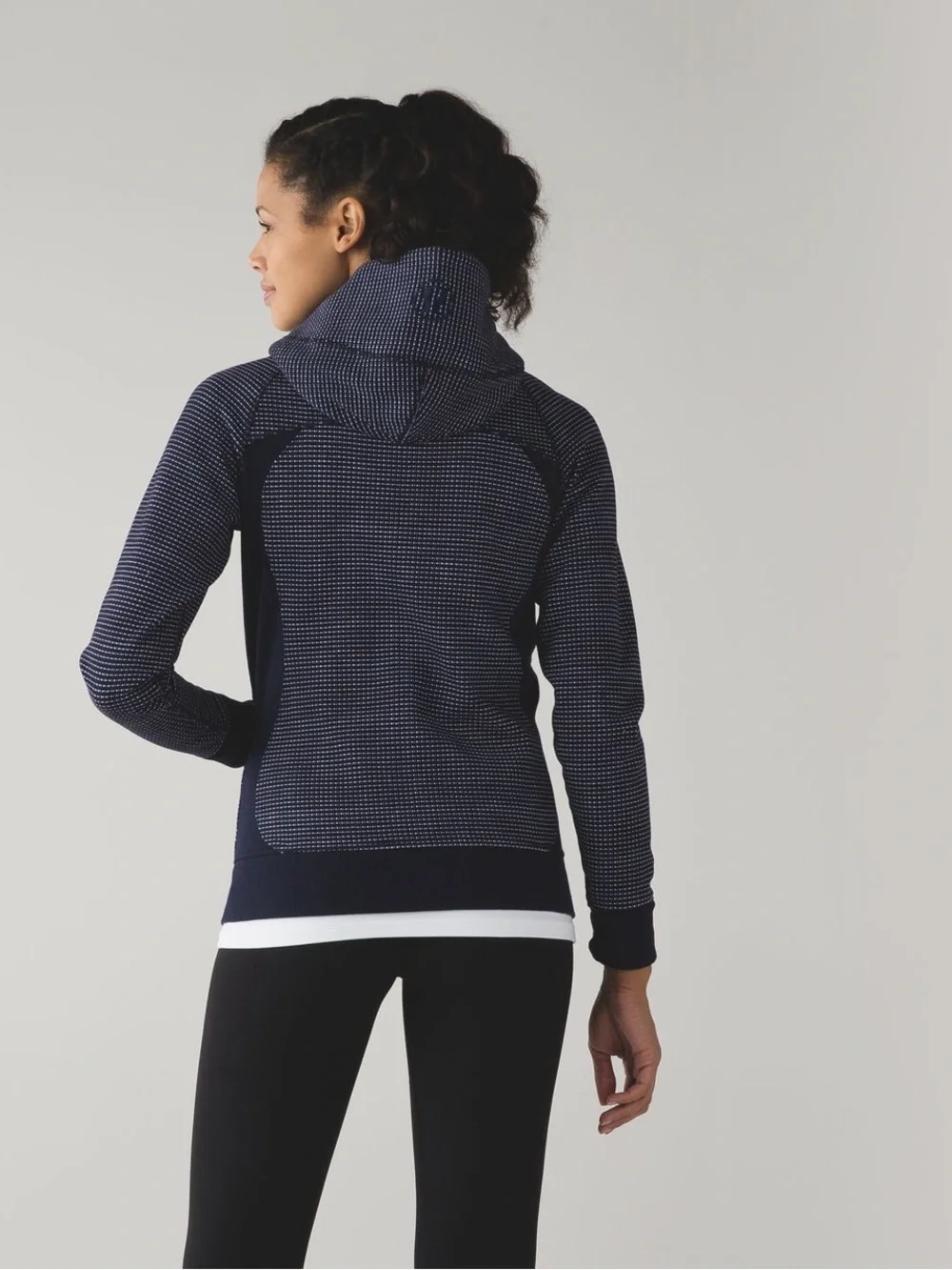 Lululemon Scuba Hoodie III Double Dot Naval Blue Lullaby / Naval Blue
